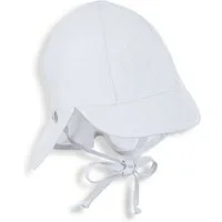 Sterntaler® Schirmmütze UV-Schutz 50+ Schirmmütze mit Nackenschutz uni (1-St) Mütze mit Nackenschutz aus UV-Popeline (Bio) unifarben