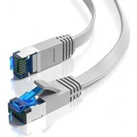 JAMEGA CAT 7 Flachkabel, RJ45 LAN Ethernet Patchkabel Netzwerk LAN-Kabel, CAT.7, RJ-45 Stecker (Ethernet) (150 cm)