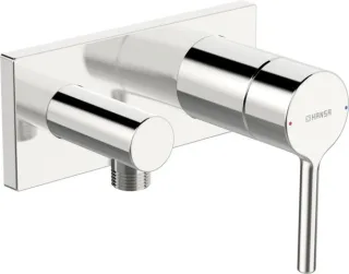 Hansa Brausearmatur Unterputz HANSAVANTIS Style 5481 Ros. eckig chr 54819007