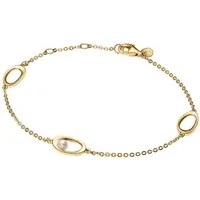 Pandora Gliederarmband Damen-Ovale mit Goldfarben