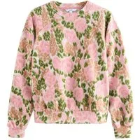 Next Rundhalspullover Rundhals-Sweatshirt mit langen Ärmeln (1-tlg)