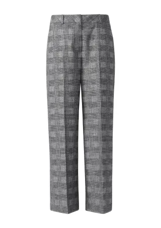 comma - Hose schwarz/grau - Gr. - 38