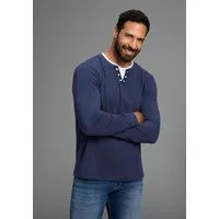 Man's World Rundhalsshirt Neue Kollektion! mit Kontrasteinsatz am Halsausschnitt