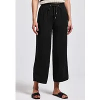 STREET ONE Stoffhose Style Emee Sommerhose mit elastischem Bund mit Tunnelzug