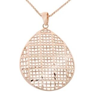 Orphelia 'Pina' Damenkette mit Anhänger aus 925er Sterlingsilber - Rosé ZK-7191/RG