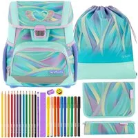 Herlitz Schulranzen Set Loop Plus 10-teilig 2026 Mädchen Minty Love