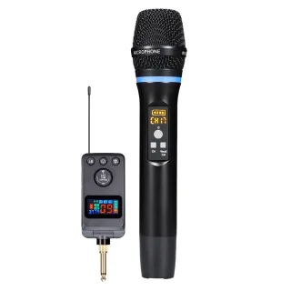 ROSON M50 Wireless Microphone with DSP Anti-Feedback Echo bluetooth 5.0 Type-C Rechargeable LED Display Vocal Cut for Ho
