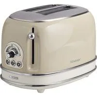 Vintage Toaster 155 beige, 810 Watt, für 2 Scheiben Toast