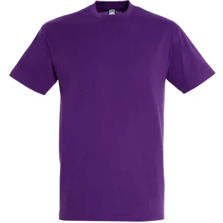 SOLS Herren Regent T-Shirt mit kurzen Ärmeln (dunkelviolett)