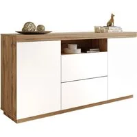 Lookway Kommode YOSHI auf Sockel und Schublade im Industrial Design, Breite: 164 cm