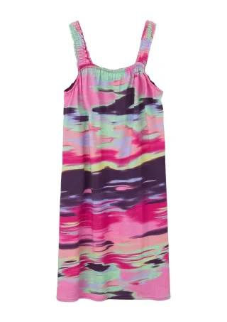 s.Oliver - Kleid mehrfarbig/pink - Gr. - 170