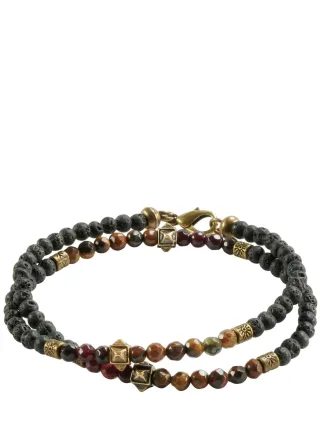 Mey & Edlich Herren Eldorado-Armband Braun Länge offen: ca