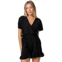 Rayshyne Playsuit PM-28 (Wickeloptik Jumpsuit Kurzoverall in Einheitsgröße)