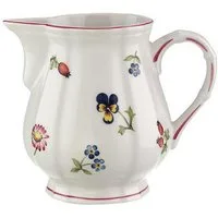 Villeroy & Boch Milchkännchen Milchkännchen 0,2 l Petite Fleur, 0.20 l, Premium Porcelain, robust, Blütendekoration, bunt