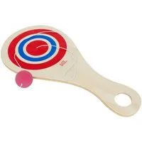 GICO Spielzeug-Gartenset Paddle Ball Set Retro - Fangspiel mit dem Gummiband -3267