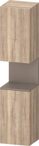 Duravit Qatego Hochschrank Eiche Marmoriert Matt 400x360x1760 mm - QA1346L43550010 QA1346L43550010