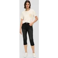 s.Oliver Jeansshorts Jeans-Hose BETSY Capri-Jeans Betsy / Slim Fit / Mid Rise / Slim Leg