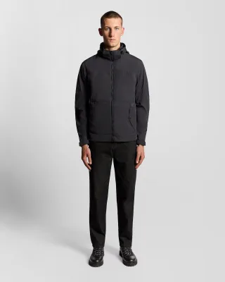 Stow Away Jacke in Schwarz