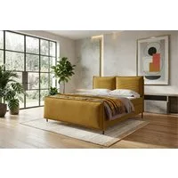 Sofa Dreams Boxspringbett Boxspringbett Elysio Plus in Stoff (Schlafzimmerbett, Bett), 140/160/180/200x200 cm, in Cord POSO, mit Topper, Bettkasten