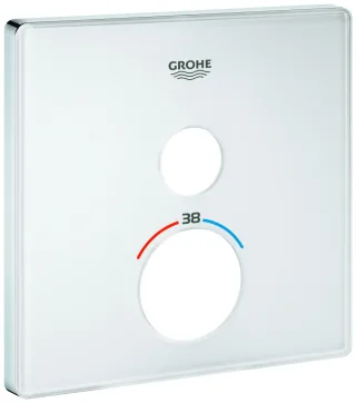 GROHE Rosette SmartControl 49038 eckig moon white, 49038LS0 49038LS0