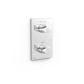 Tres Sichtbares Teil für 2 Wege Unterputzgehäuse Therm box , 21125001 21125001