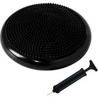 OSTWOLKE Balancekissen Ballsitzkissen Luftkissen Noppenkissen inkl. Pumpe, für aufrechte Haltung, Fitness-, Reha-, Balance- & Krafttraining