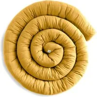 lilimaus Nestchenschlange Bettschlange für Babybett aus Musselin - 200, 300 & 400 cm, (1-tlg), Randschutz & Kuschelrolle mit Befestigungs-Schlaufen - Ø ca. 10-12 cm