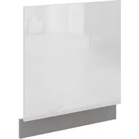 Küchen-Preisbombe Frontblende Geschirrspüler integriert 60 cm Weiß Hochglanz Küche Bianca (57, 1 St), 59,6 cm