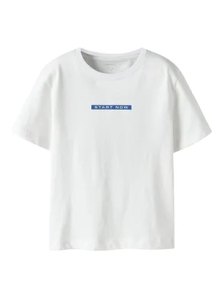 NAME IT - NMMBENNA SS TOP BOX PB Bright White - Gr. - 104
