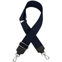Adel Bags Schulterriemen Taschengurt Dunkelblau, Verstellbarer Taschenriemen, 5cm Breit hergestellt in Italien