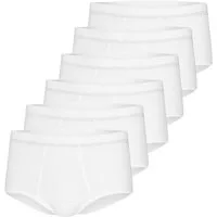 ESGE - Die Wäsche-Macher Slip mit Eingriff, Doppelripp, strapazierfähig, hautfreundlich (6er Pack)