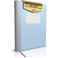LifeDesign Notizbuch "Lilie" DIN A5 Skizzenbuch, Hardcover, Fadenbindung, edles Papier, FSC- & EU-Ecolabel zertifizert