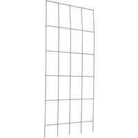 Windhager Rankgitter für Kletterpflanzen, Gitterspalier für Hauswände in anthrazit, 1 St., Rankhilfe inkl. Befestigung, erhältlich in unterschiedlichen Größen