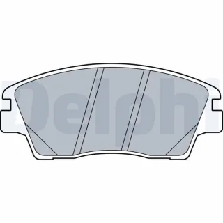 Delphi Bremsbel?ge vorne Hyundai Elantra Ix35 Kona Tucson Kia Sportage