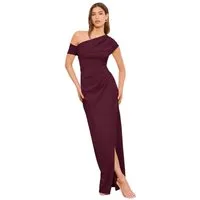LIPSY Maxikleid Lipsy Maxikleid mit geraffter Taille, Regular (1-tlg)