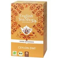 English Tea Shop Tee Ceylon Zimt, Naturland, BIO, 20 Teebeutel, Lieblich süßer Zimt, wärmend & aromatisch.