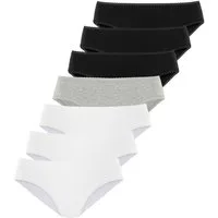 Vivance by Lascana Jazz-Pants Slips (7er-Pack) aus weicher Baumwollqualität mit feiner Spitzeneinfassung