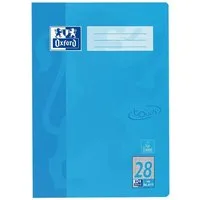 OXFORD Schulheft Touch, A4, kariert (Lineatur 28), Innen-/ Außenrand, ungelocht, 16 Blatt