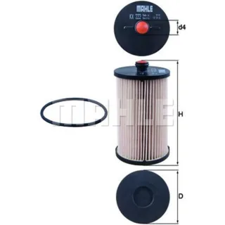 Mahle Kraftstofffilter VW Crafter 2,5 TDI