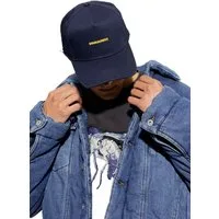 Dsquared2 Baseball Cap Mini Logo Icon Kappe Mütze Cap Basebalkappe Destroyed-Details für einen authentischen Used-Look