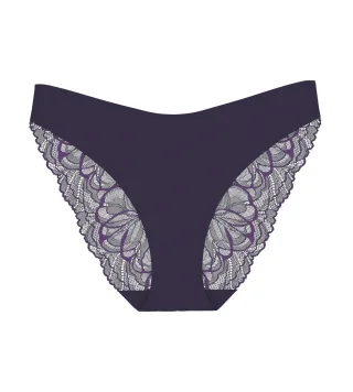 Triumph - Body Make-Up Illusion Lace Highleg Tai prussian blue - Gr. - 44