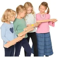 Erzi® Lernspielzeug Kugelbahn Team, Hier werden Gruppen zu Teams