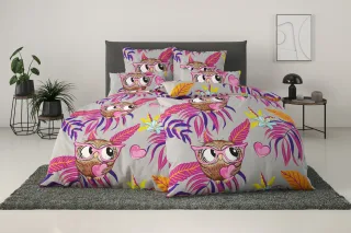 OTTO home Bettwäsche "Physalis" 2 Stk. in Gr. 135x200 oder 155x220 cm, 100% Baumwolle, mehrere Designs