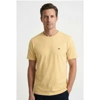 FYNCH-HATTON T-Shirt normale Passform, Kurzarm, hüftbedeckende Länge, aus Baumwolle