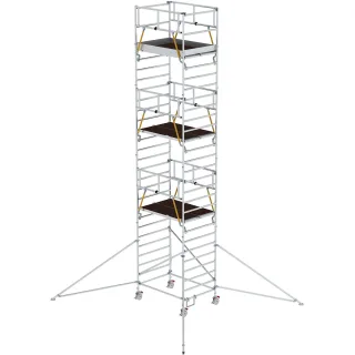 Munk Rollgerüst SG 1,35 x 1,80 m mit Ausleger & Doppel-Plattform - 167739