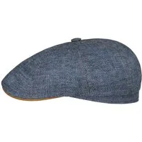 Stetson Flat Cap (1-St) Schirmmütze mit Schirm, Made in Germany