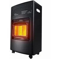 TroniTechnik Heizgerät Infrarot- Heizgerät HB-015 Gasheizer,Piezo-Zündung,4200 Watt,I3B/P(50), 4200 W, Überhitzungsschutz, drei Leistungsstufen:1500/2800/4200 Watt Edelstahl