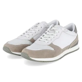 Lloyd Low Sneaker SWIFT - Gr. 40,5 - Weiß - Leder & Textil