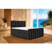 Best for Home Boxspringbett Trinity K10 mit Stauraum, Bonellmatratze & Komfort-Topper T30 (Boxspringbett-Set, 1-St., 140x200 160x200 180x200 200x200 cm), Ergonomischer Schlafkomfort, praktischer Stauraum
