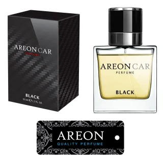 Original Areon LUX Auto Parfüm Lufterfrischer Duftdose Duftbaum BLACK LINE 50 ml